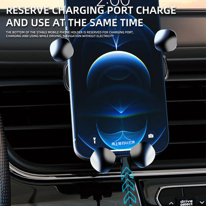  ZAVIO Magnetic Car Phone Holder for 4.7-7 Inch Devices - Universal Air Vent Mount for Smartphones and GPS, Shockproof Design