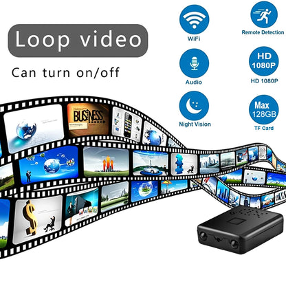  ZAVIO 4K Mini Wifi Camera - Full HD 1080P Video Recorder witH Smart features
