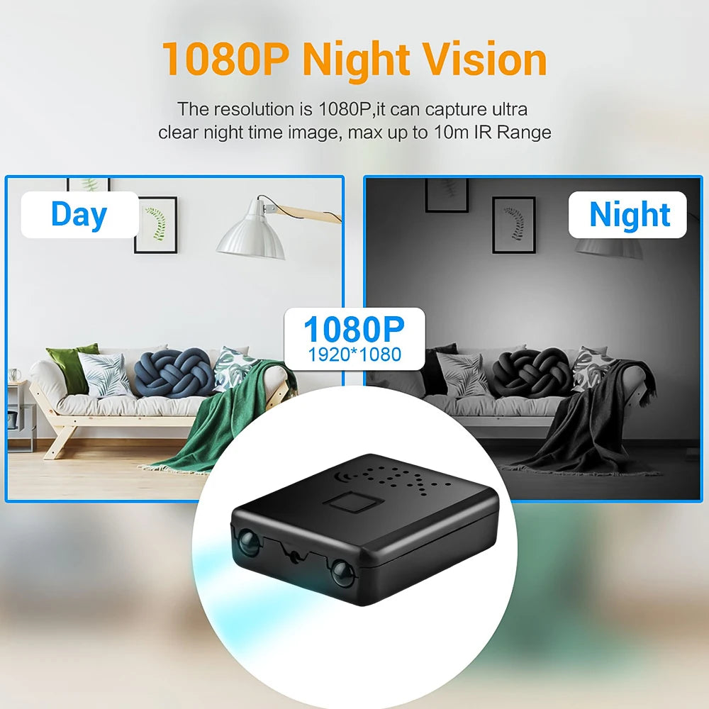  ZAVIO 4K Mini Wifi Camera - Full HD 1080P Video Recorder witH Smart features