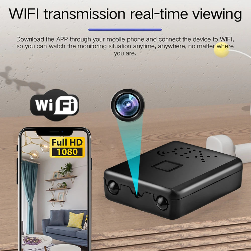  ZAVIO 4K Mini Wifi Camera - Full HD 1080P Video Recorder witH Smart features