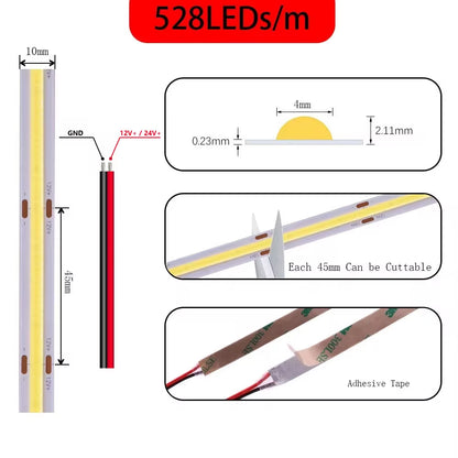 ZAVIO GlowStrip™ — 5M COB LED Light