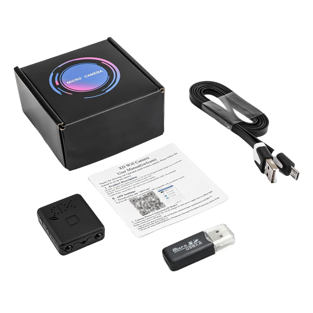  ZAVIO 4K Mini Wifi Camera - Full HD 1080P Video Recorder witH Smart features