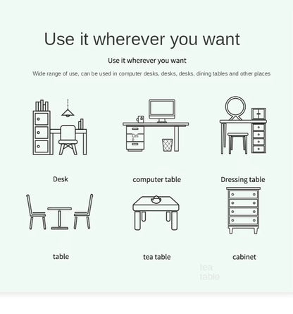 Ultimate Large White Gaming Mouse Pad - Portable, Waterproof, Non-Slip PU Suede Desk Mat for Computer & Keyboard